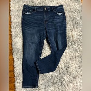 Maurice high rise  medium wash jeans